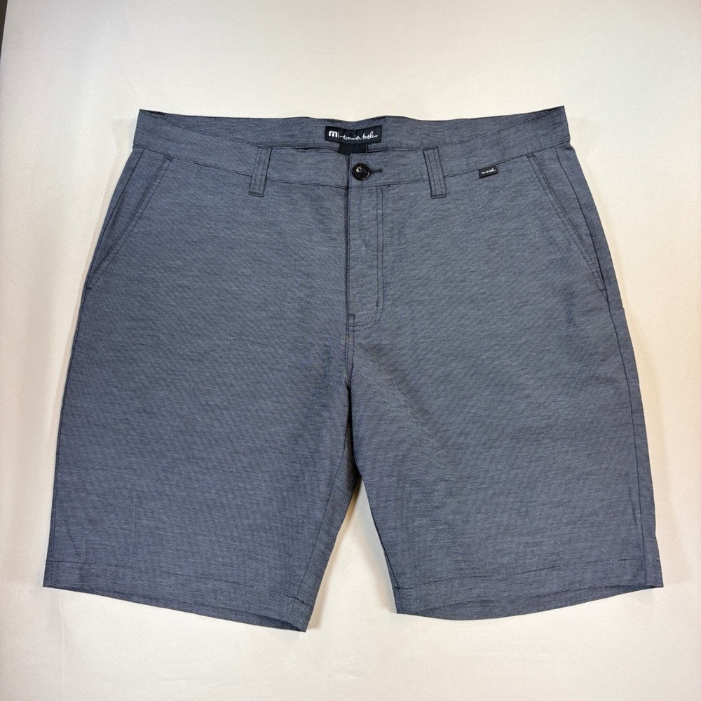 Travis Mathew El Dorado Short Mens 38 Grey Stretch Golf Performance Athleisure